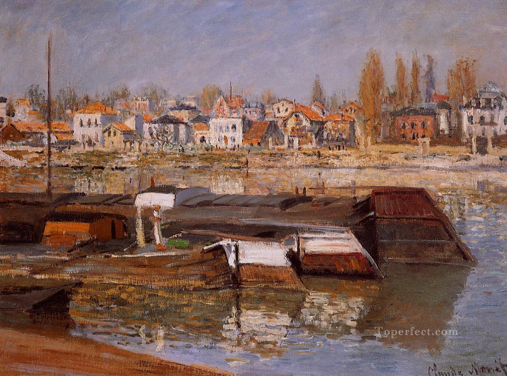 El Sena en Asnieres Claude Monet Pintura al óleo